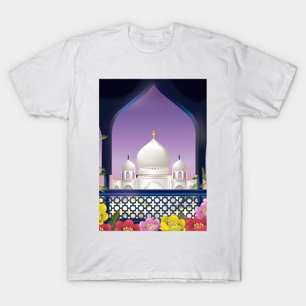 Beautiful Arabic Palace T-Shirt by nickemporium1